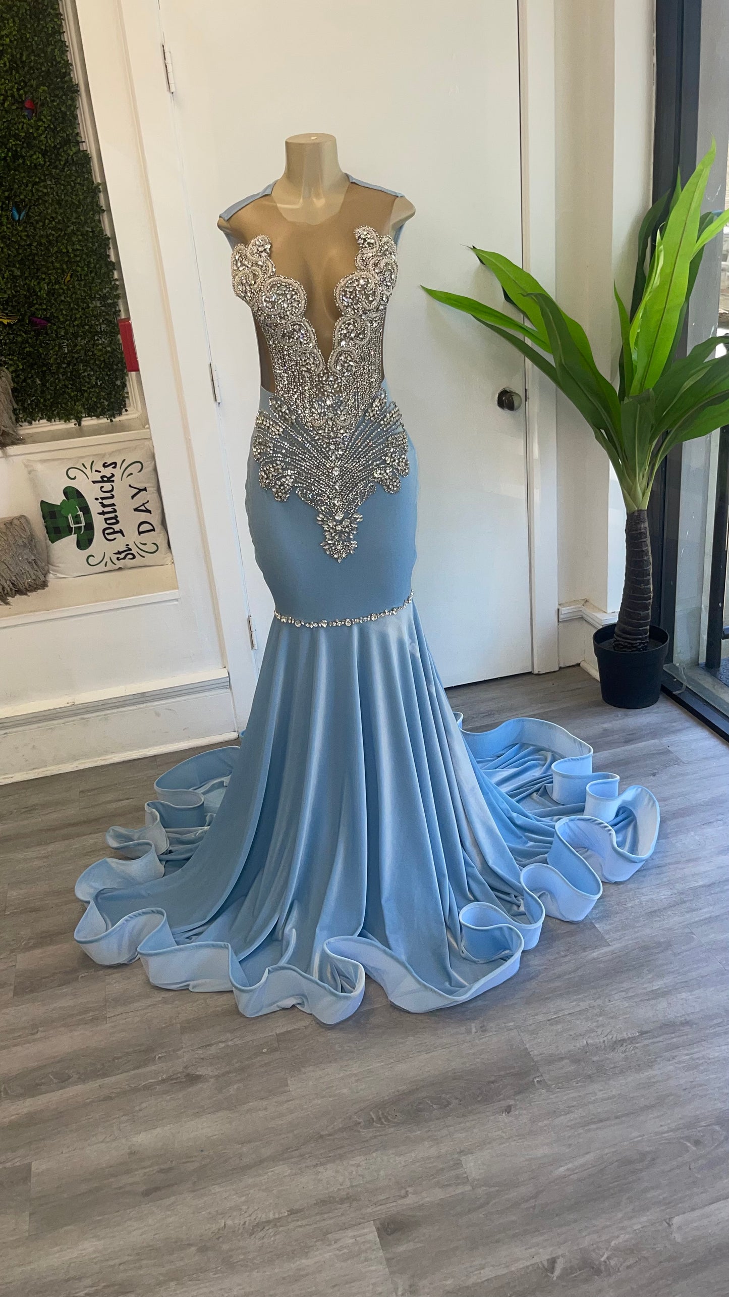 Azurè Prom Dress / with gloves