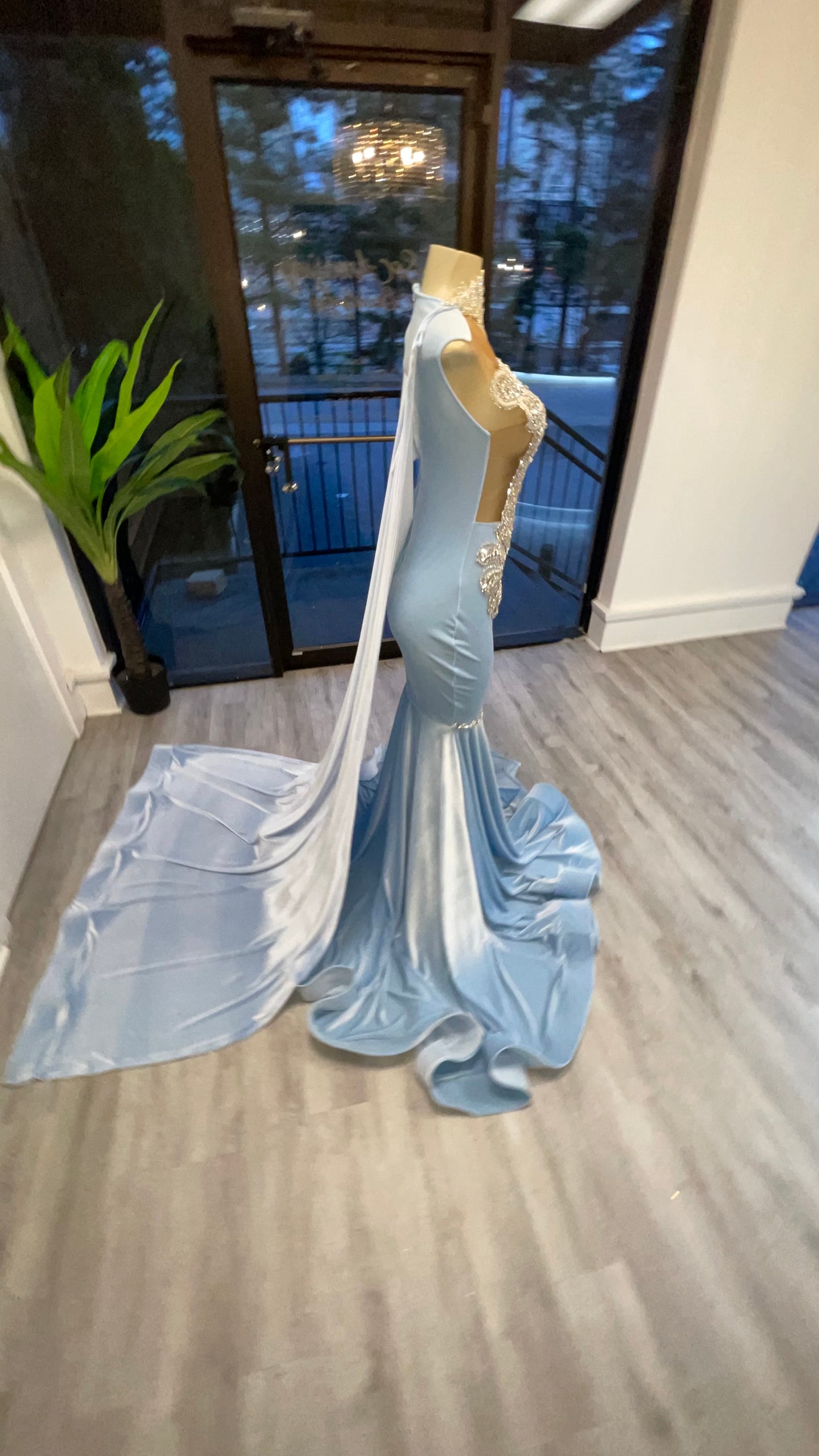 Azurè Prom Dress / with gloves