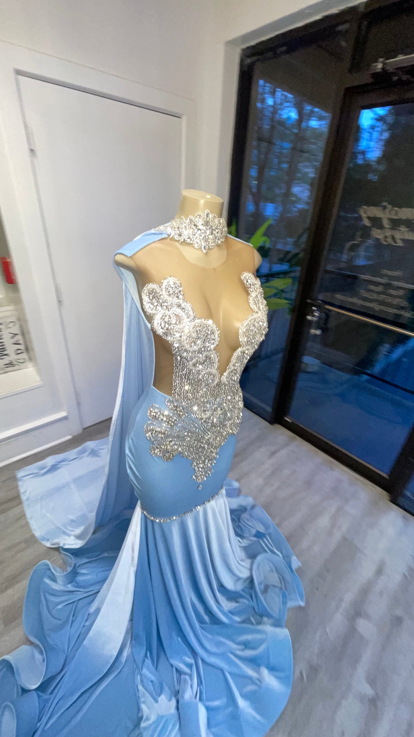 Azur Prom Dress / with gloves Azur Prom Dress / with gloves