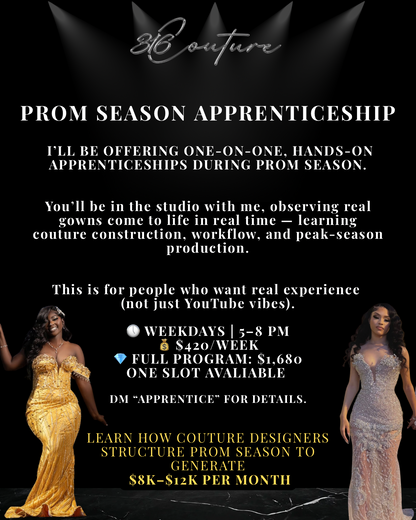 Prom Apprenticeship